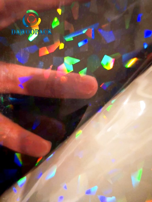 HP38 broken glass transparent zns metalized pet pvc holographic film.jpg